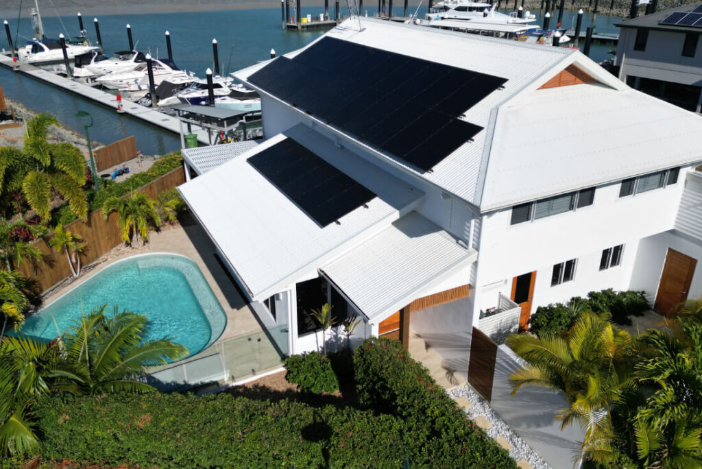 Residential solar installation Airlie Beach & Cannonvale